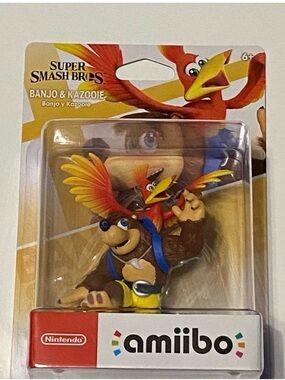 Nintendo Banjo & Kazooie Amiibo Figure - Brown, Yellow, Red, Blue